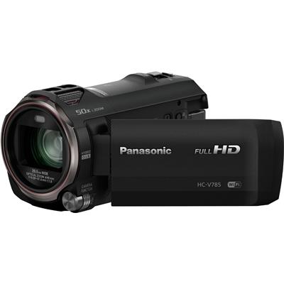 PREMIUM FULL HD CAMCORDER WITH WIFI: FHD 1080p/50Mbps BSI Sensor F1.8-3.6 Panasonic lens 20x Optical Zoom 3 460.8k dot LCD Touchscreen HDR Movie. WiFi Wireless Twin Cam 5-axis Hybrid O.I.S.+