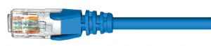 CAT6 BLUE PATCH LEAD 1M