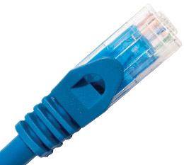 CAT6 BLUE PATCH LEAD 2M