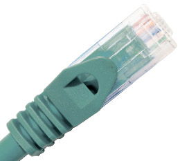 CAT6 GREEN PATCH LEAD 1M