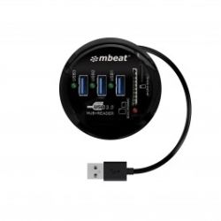 mbeat Portable USB 3.0 Hub and Card Reader