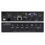 Serveredge 4K2K HDMI X 2 DisplayPort X 1 VGA  X 1 HDBaseT Extender Over Single CAT5e/CAT6/CAT6A with 4K GUI 3D & IR