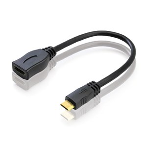 ALOGIC 15cm Mini HDMI (M) to HDMI (F) Adapter - Male to Female - MOQ:8