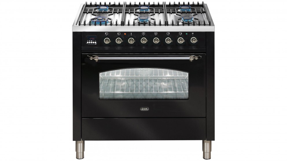 ILVE Nostalgie Series 90cm Dual-Fuel Freestanding Cooker
