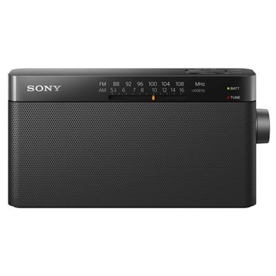 Sony ICF306 Portable AM/FM Radio - Black