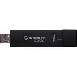 Kingston 128GB IronKey D300 Encrypted USB 3.0 FIPS Level 3