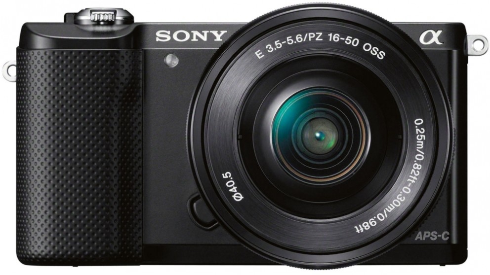 Sony A5000 Mirrorless Camera with 16-50mm Lens Kit