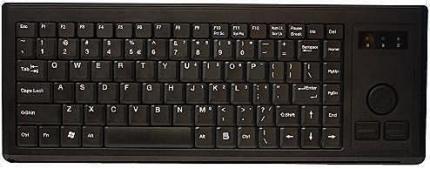 Cherry J84-4300LUAUS-2 J84-4300 Compact Keyboard IP55 + Pointer