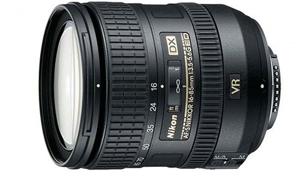 Nikon AF-S DX 16-85mm f/3.5-5.6G ED VR Lens