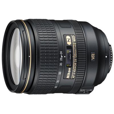 Nikon AF-S 24-120mm F4G IF ED VR Camera Lens