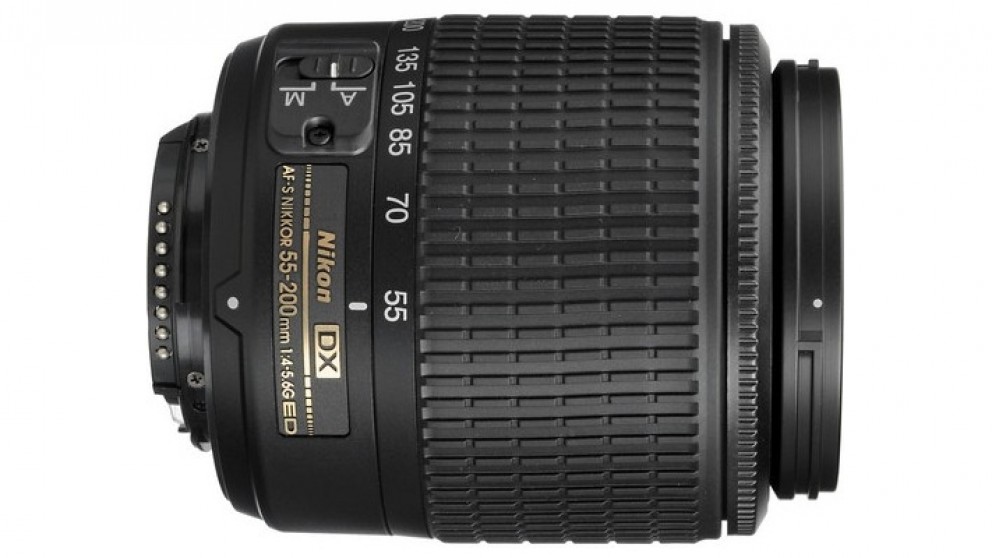 Nikon AF-S 55-200mm F4.5-5.6G ED VR II Lens