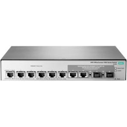 HPE 1850 6XGT 2XGT/SFP+ SWITCH, 6 X 10GBASET, 2 X SFP+ PORTS, WEB-MGD, LIFE WTY