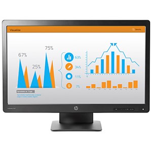HP ProDisplay P232 23" 16:9 LED, 1920x1080, 5ms, Black, Tilt, VESA, Input: VGA, DisplayPort; 3 year warranty