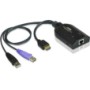 HDMI USB Virtual Media KVM Adapter with  Reader