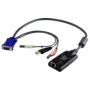 Aten (KA7176-AX) Altusen USB CPU Module with Virtual Media and Audio for KNxxxxV, KM0932 series- 1600x1200@50m