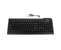 Seal Shield Silver Seal Medical Keyboard, 104 Keys, IP68, USB, Black