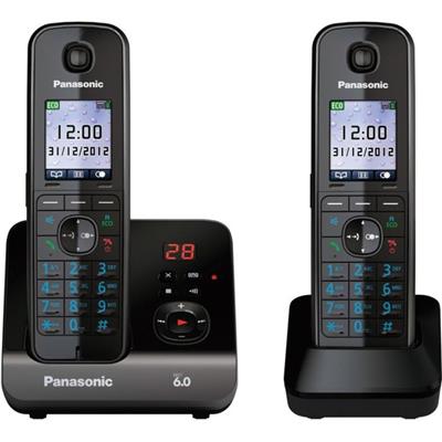 FULL COLOUR SCREEN DECT W. 'WORKS IN A BLACK OUT' POWER FAILURE TALK SYSTEM & TAM - TWIN HANDSET