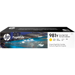 HP 981Y Yellow Original PageWide Crtg