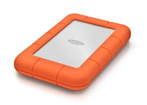 LaCie 4TB Rugged Mini Portable External Hard Disk Drive HDD - USB 3.0