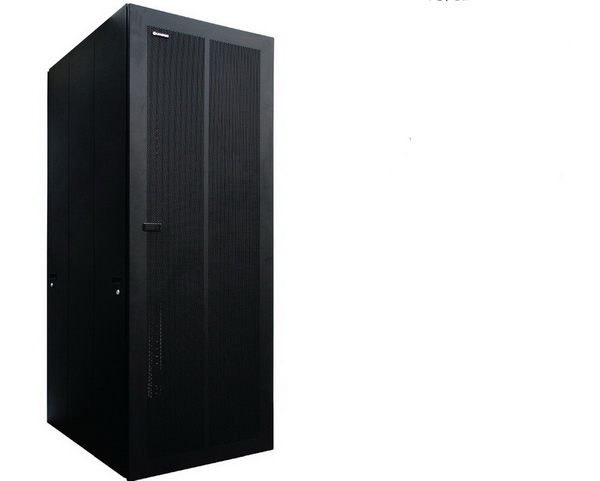 LINKBASIC 42RU 1000mm Depth Server Rack Mesh Door with 4x240v Fans and 8-Port 15A PDU