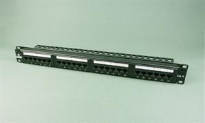 LINKBASIC 24-Port Cat6 Patch Panel Rack Mount