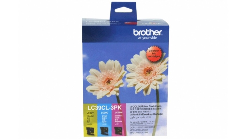 Brother MFC-J220/J265W/J410/J415W / DCP-J125/J315W/J515W Value Pack C/M/Y Ink