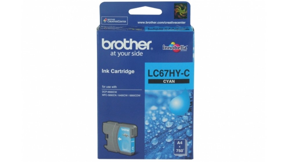 Brother High Yield Cyan Ink Cartridge