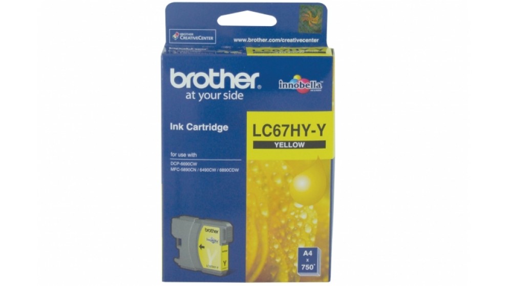 Brother High Yield Yellow Ink Cartridge