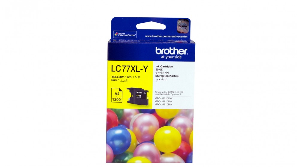 Brother MFC-J6510DW/J6710DW/J6910DW Hi Yield Yellow Ink