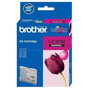 Brother LC-37M Magenta Ink Cartridge - 300 pages