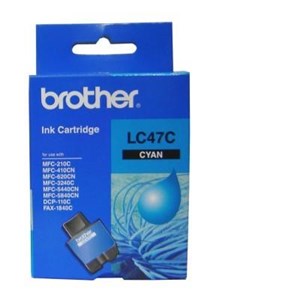 Brother LC47C Cyan Ink Cartridge (0.4K) - GENUINE