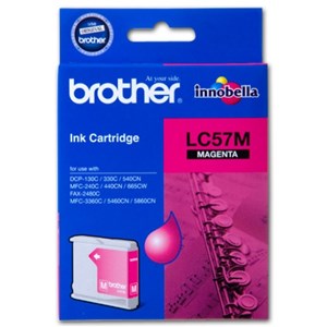 Brother LC-57M Magenta Ink Cartridge - up to 400 pages