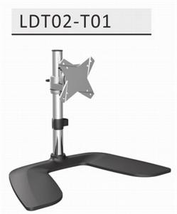 Brateck LDT02-T01 Free Standing Single LCD Monitor Stand from 13-24 inch