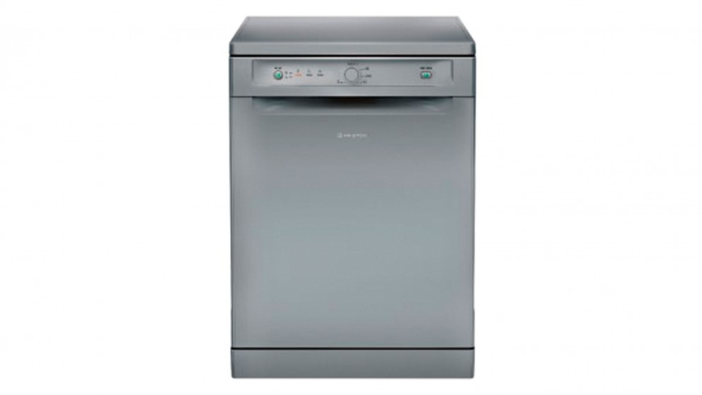 Ariston 60cm LFB5M019X Freestanding Dishwasher - Silver