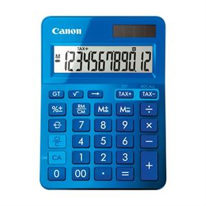 LS123KMBL METALLIC BLUE 12 DIGIT DESKTOP CALCULATOR