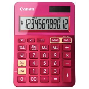 Canon Dual Power Mini Desktop Calculator 12 Digit Upright-angled LCD Display Grand Total Function Memory, Square root and percentage fu