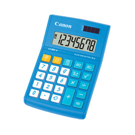 Canon LS88VIIB 8 Digit Portable Calculator - Blue