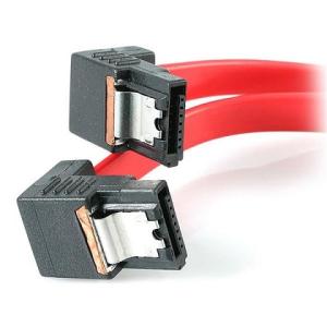 18in Right Angle Latching SATA Cable