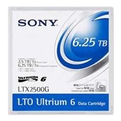 SONY LTO6 - 2.5TB/6.25TB THERMO , W/CASE, NO LABEL