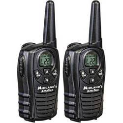 GMRS 2-Way Radio 22 Channels Up to 18 Miles Pair