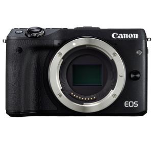 Canon M3BB EOS M3 Black Body Only (WITHOUT EF Adapter) 24.2MP APS-C CMOS Sensor DIG C 6 Processor Wi-Fi/ NFC HD MOVIE Recording Tilt up LCD Touch Screen