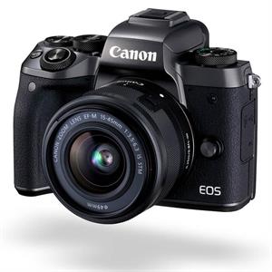 Canon M5 Mirrorless Camera, Body Only - Image Sensor APS-C CMOS (22.3 x 14.9), 24.2 Effective Megapixels, DIGIC 7 Imaging Pr