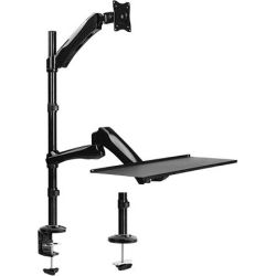 Brateck Single Monitor Sit-Stand Workstation w/ Extension Arm for 13
