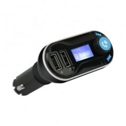 mbeat Bluetooth Car Kit with FM Transmitter and USB Charging