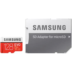 Samsung EVO Plus microSD Card (SD Adapter) 128GB