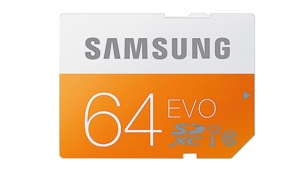 Samsung Evo 64GB SDXC Memory Card