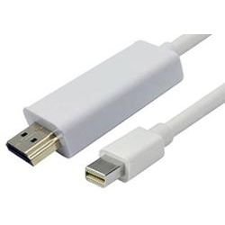 1mtr Mini DisplayPort Male to HDMI Male Cable