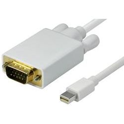 1mtr Mini DisplayPort Male to VGA Male Cable