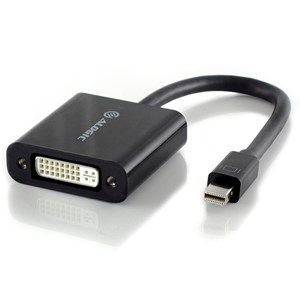 ALOGIC 20cm Active Mini DisplayPort to DVI Adapter Male to Female with 4K Support