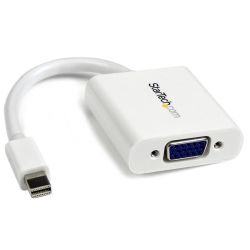 Mini DisplayPort to VGA Adapter - White